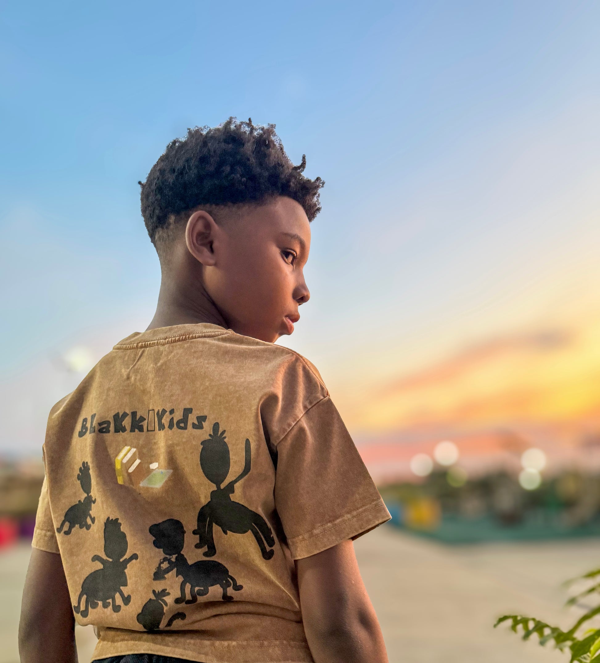 Ananse Stories Snow Washed Kids' T-shirt