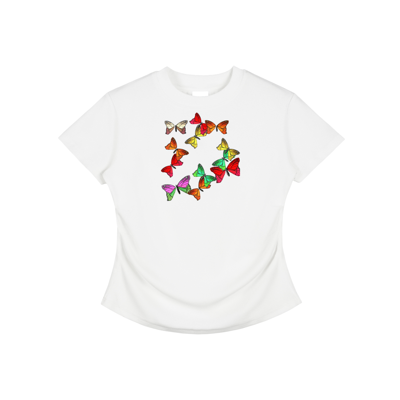 Another Sunday Vintage Washed Bodycon Tee