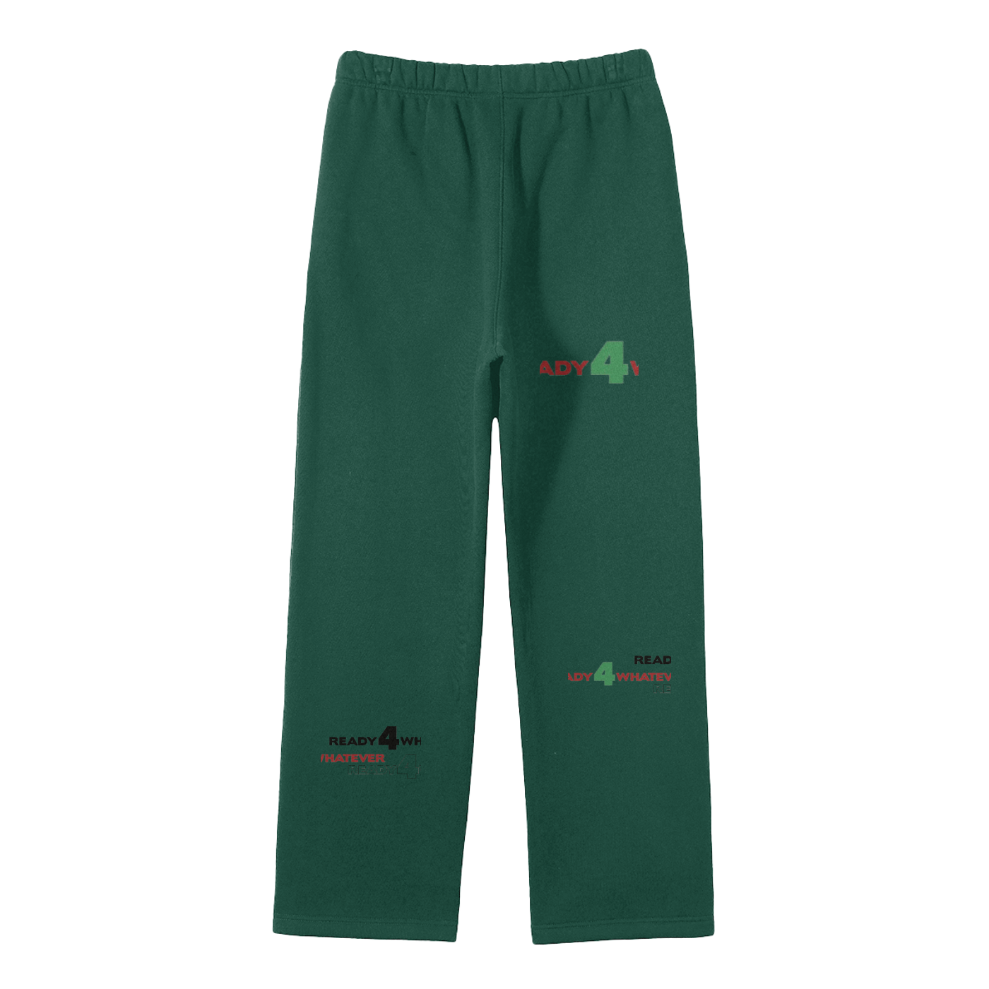 Unisex Impact Streetwear Fleece Straight Leg Pants