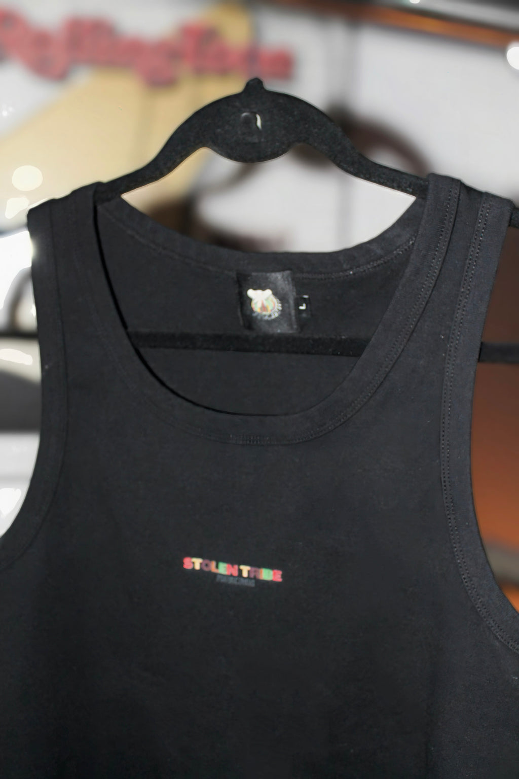 Ivory Stage Fright Tank Top