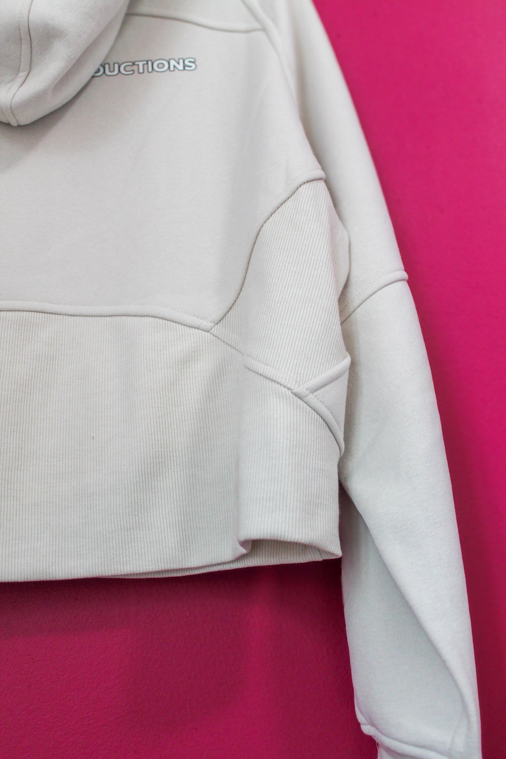 Cropped STP Crew Zip-Through Hoodie