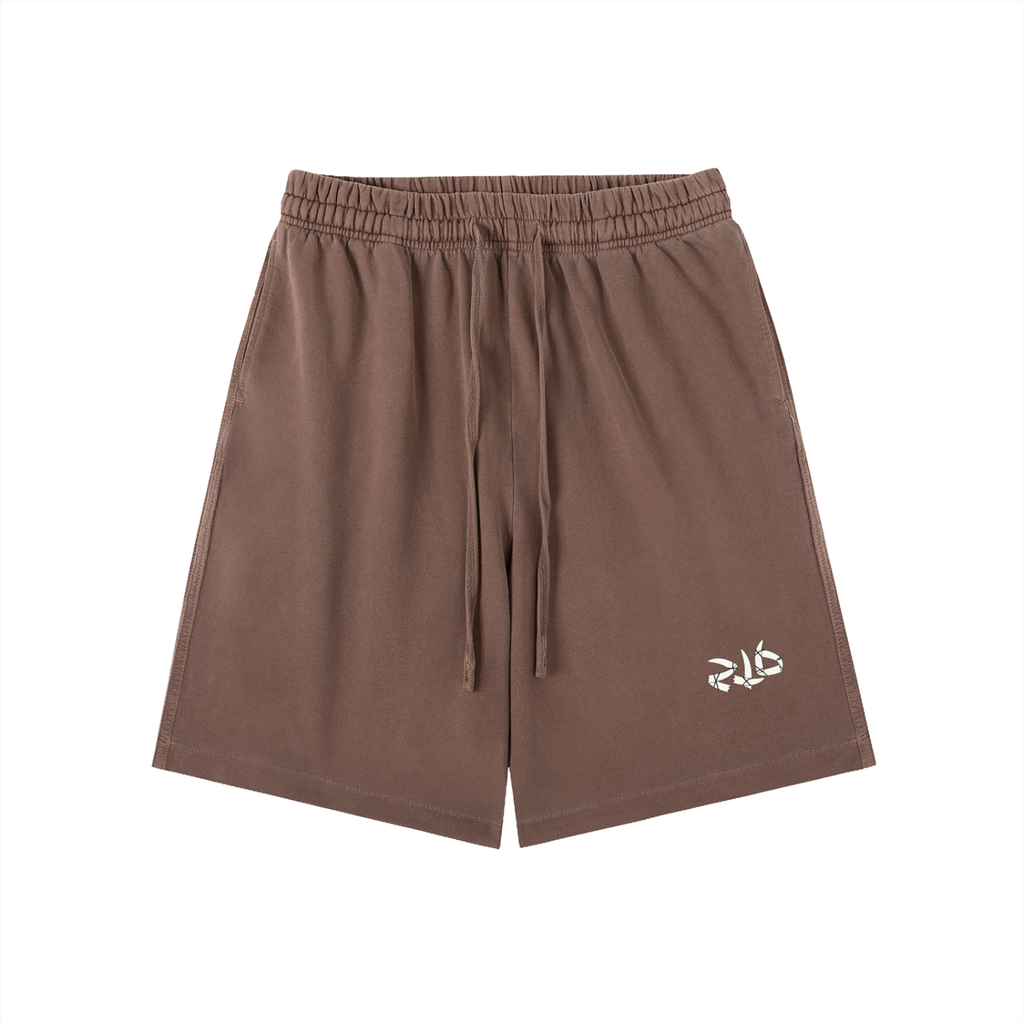 Vintage Wash Cotton Shorts