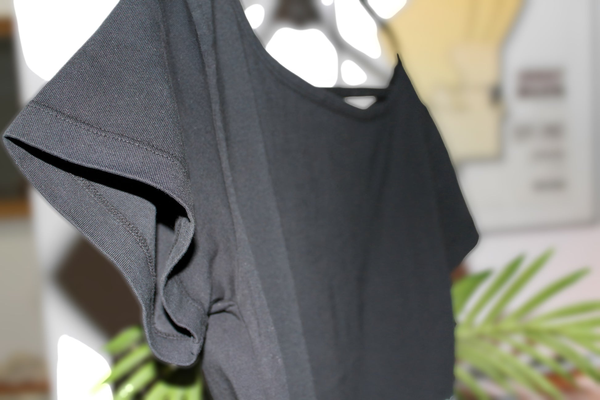 Off-Shoulder Cotton Confessions T-Shirt