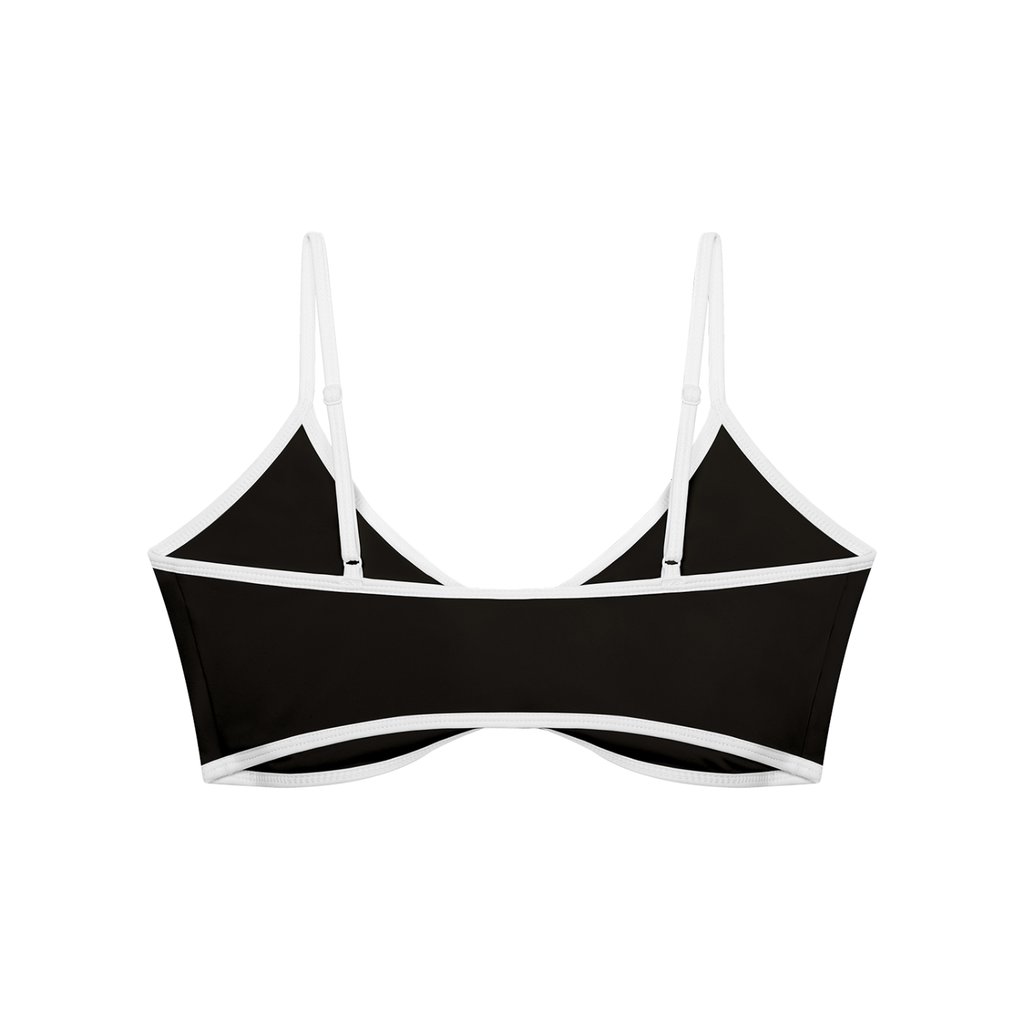 Women's Beauty Color Block Ruched V-Neck Sports Bra