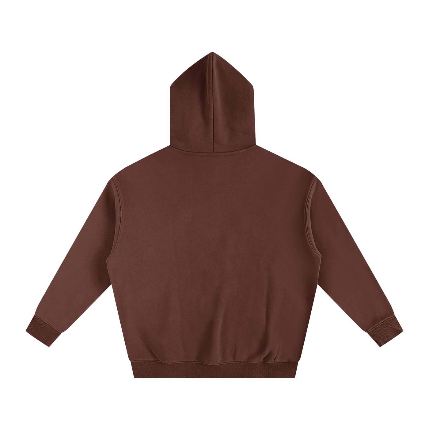 Oversize Cocoa Fleeced Hoodie