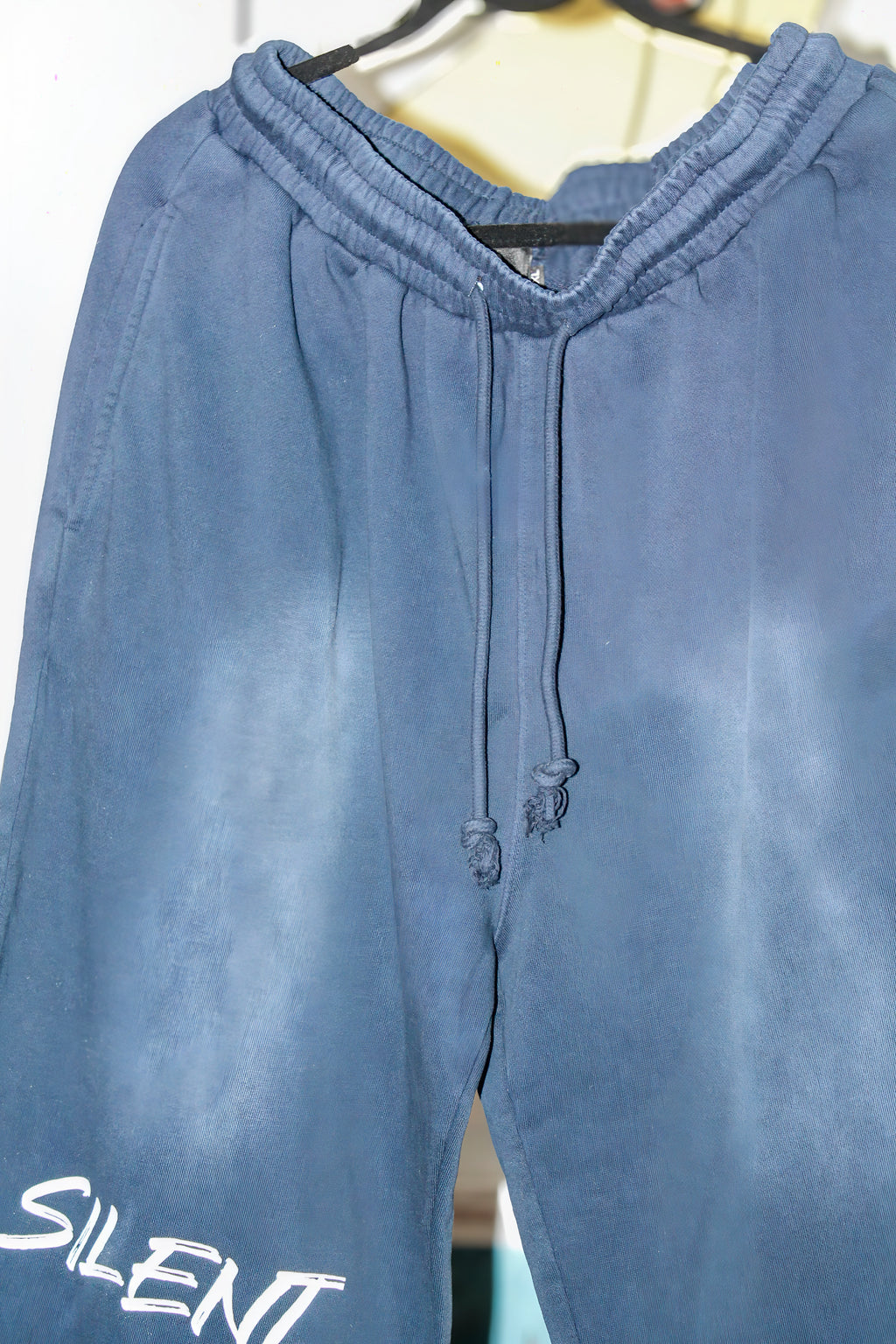 Effortless Athleisure Pure Cotton Handcrafted Monkey Wash Loose fit Sweatpants