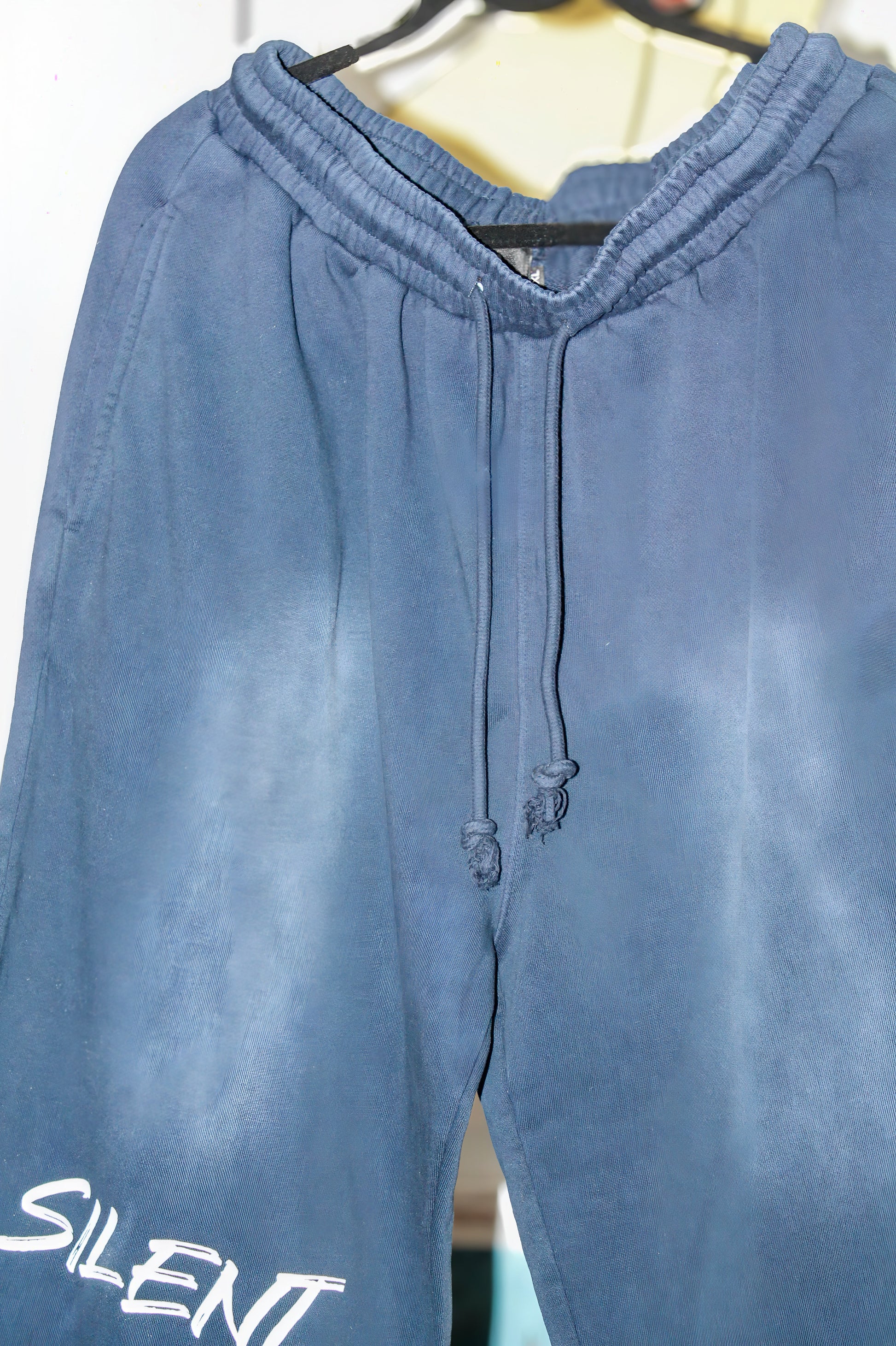 Effortless Athleisure Pure Cotton Handcrafted Monkey Wash Loose fit Sweatpants