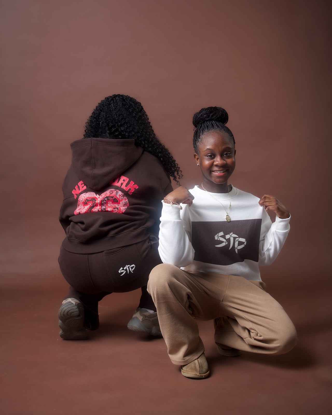 Goosebumps Hoodie Zip-Up Boxy Fleece