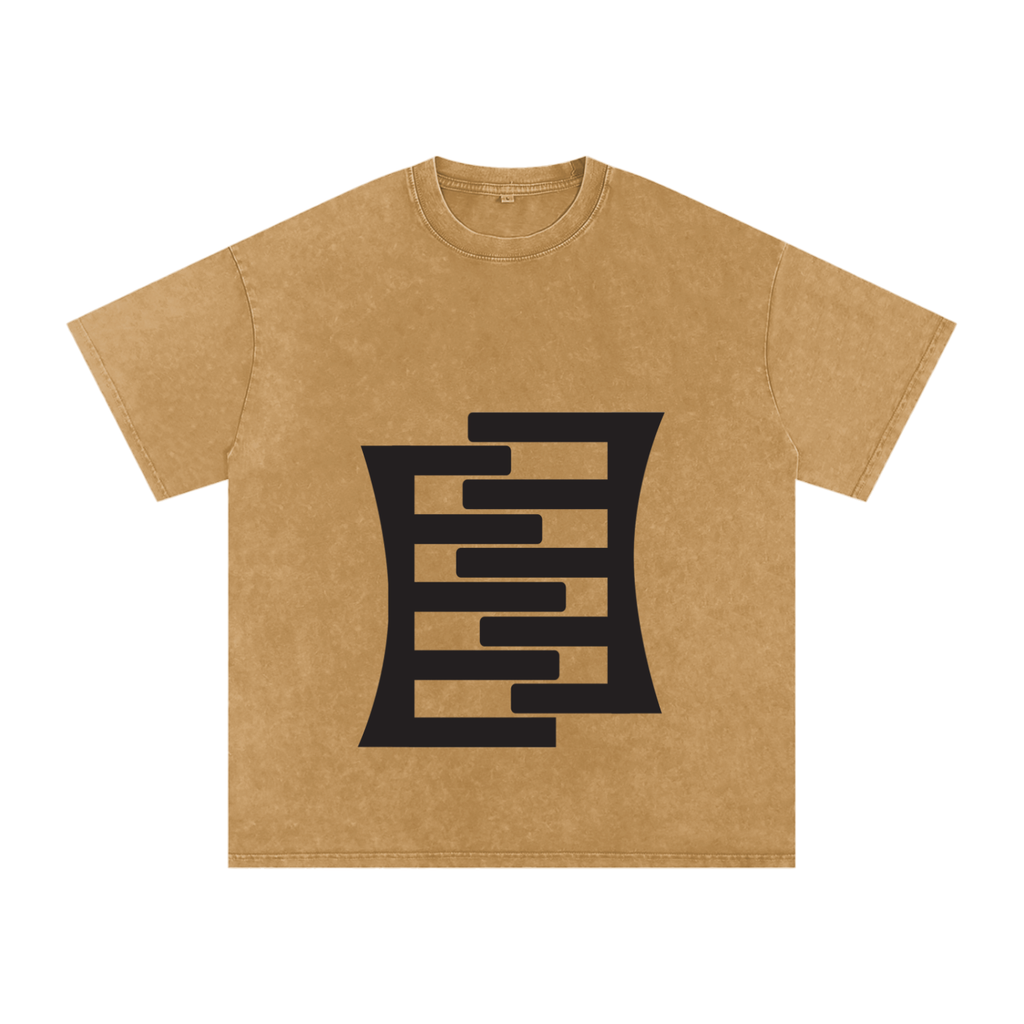 Publishing Rights Acid Wash Oversize Tee