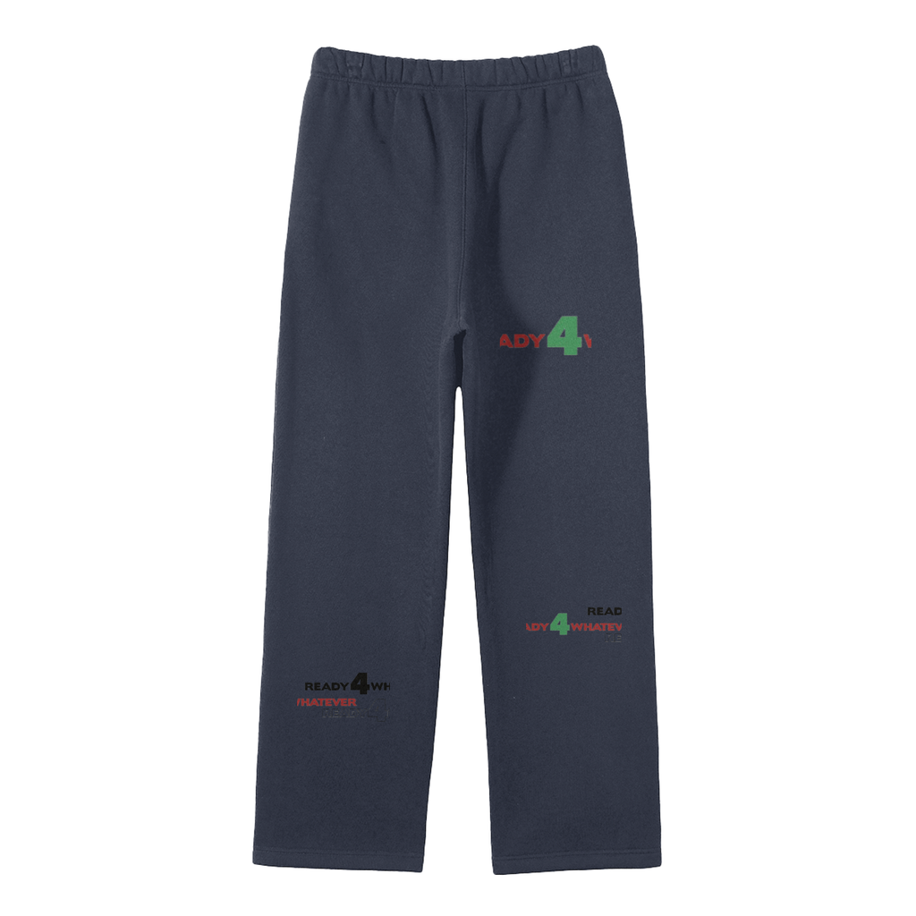 Unisex Impact Streetwear Fleece Straight Leg Pants