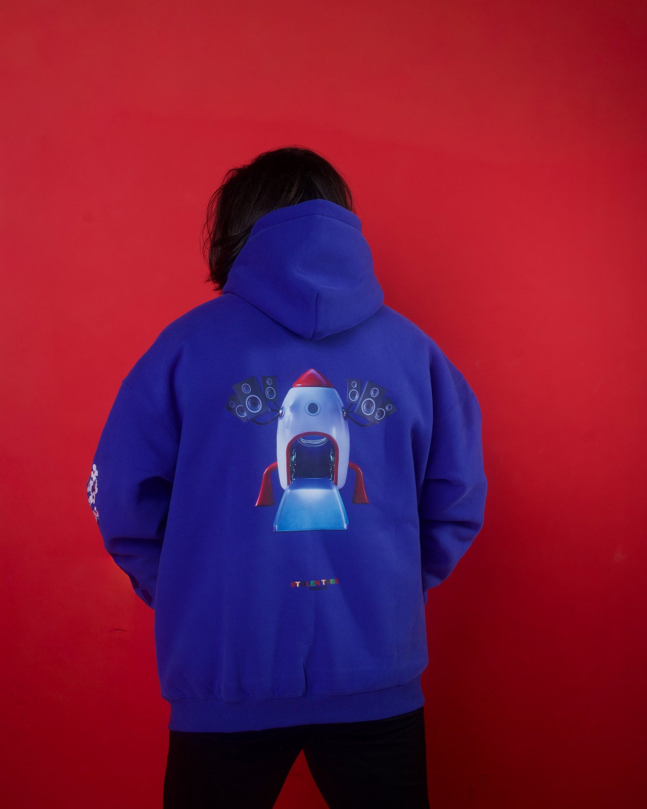 PM Dawn Bliss Oversized Ivory Fleece Hoodie