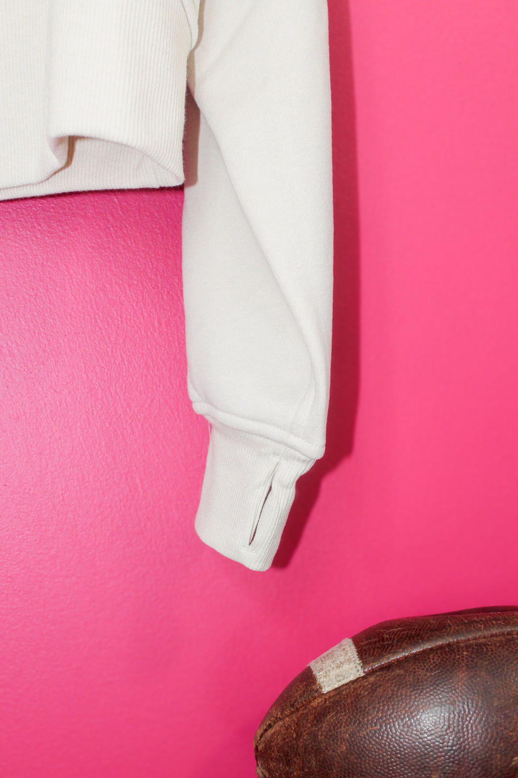 Cropped STP Crew Zip-Through Hoodie