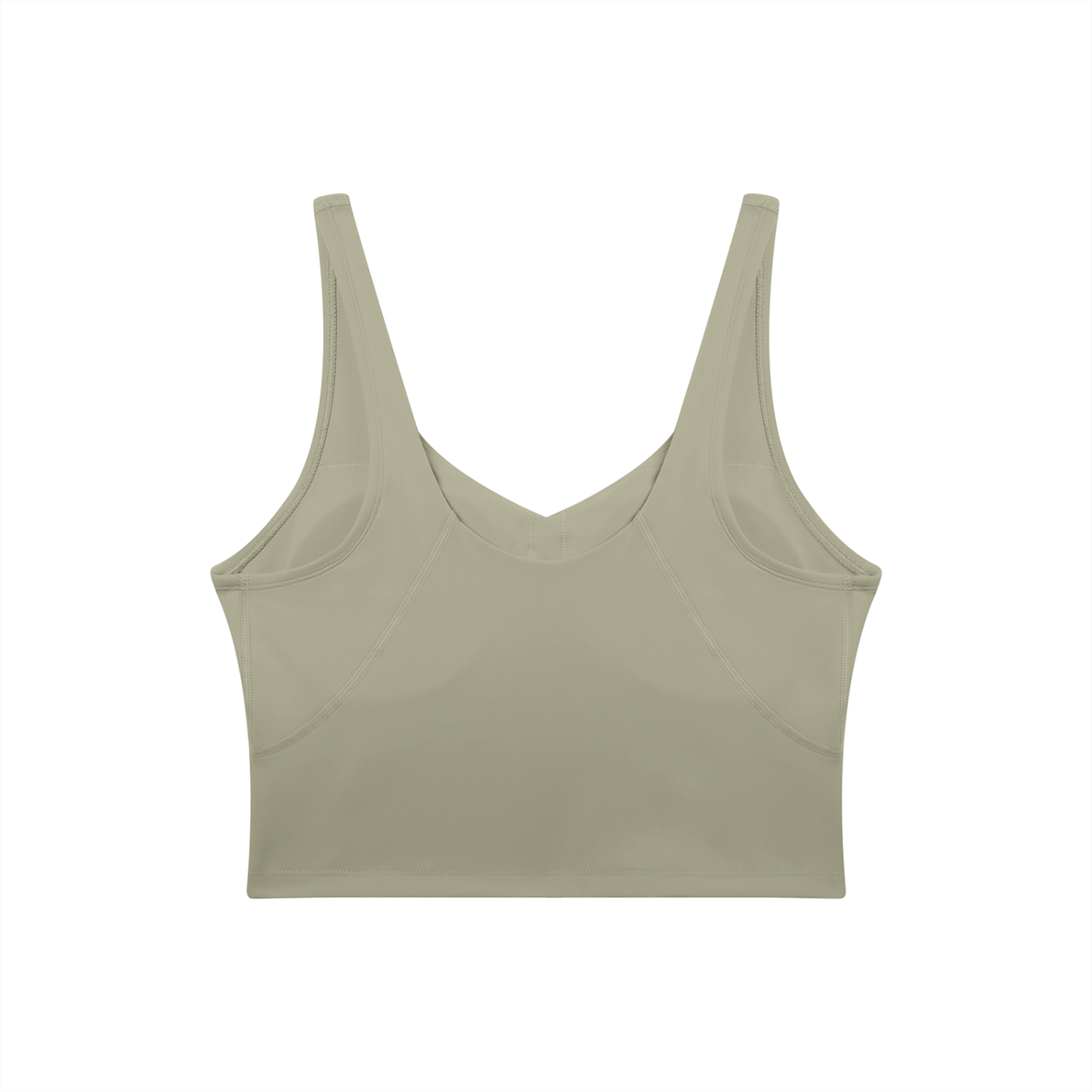 Light green tank top on a white background