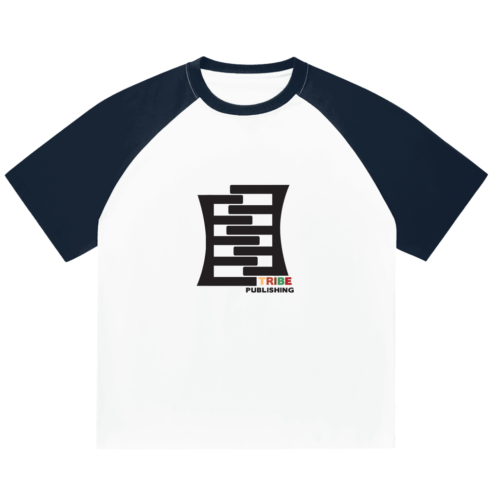 Color-Blocked Raglan Sleeve T-shirt