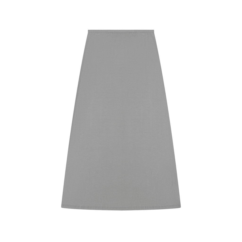 Women's Slim Thick Solid Color Knit Maxi Skirt