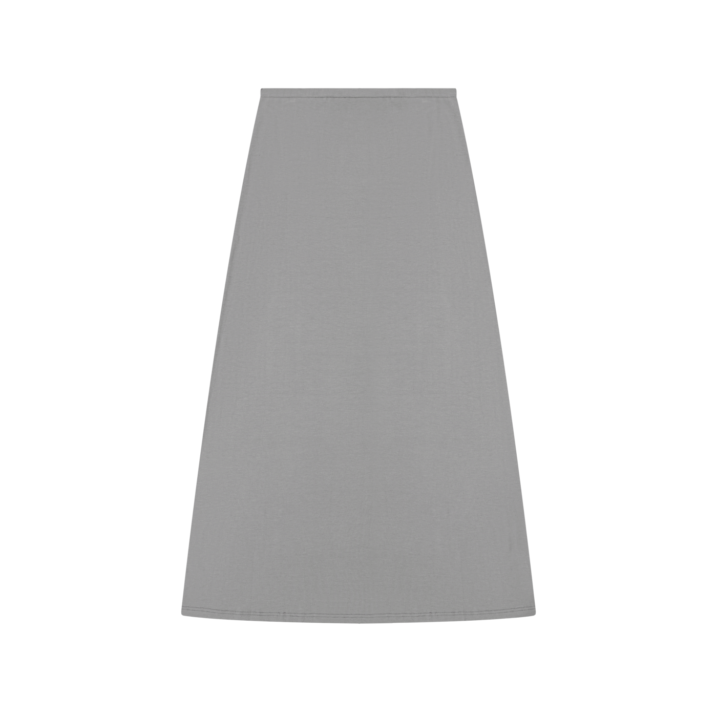 Women's Slim Thick Solid Color Knit Maxi Skirt