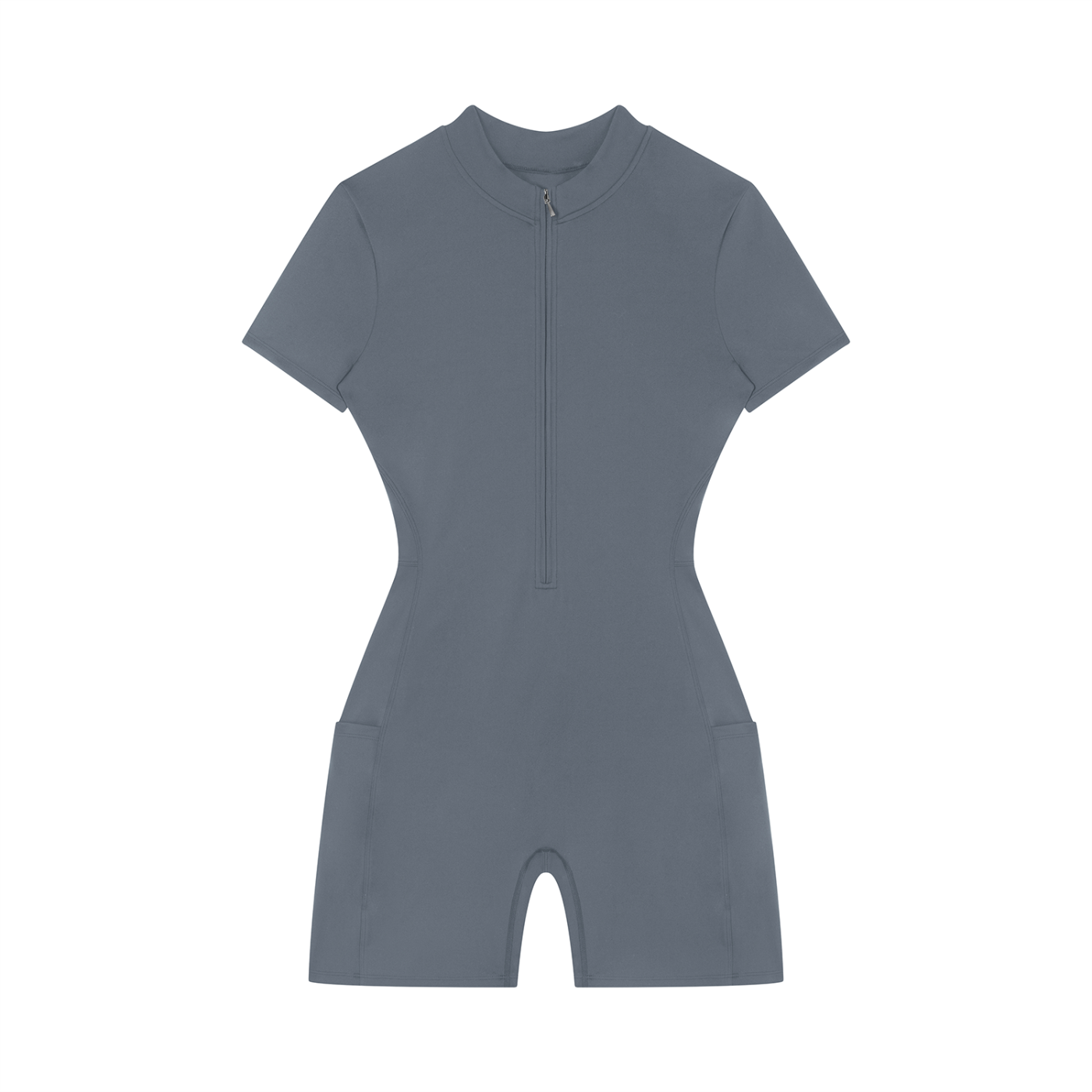 Gray wetsuit on a white background