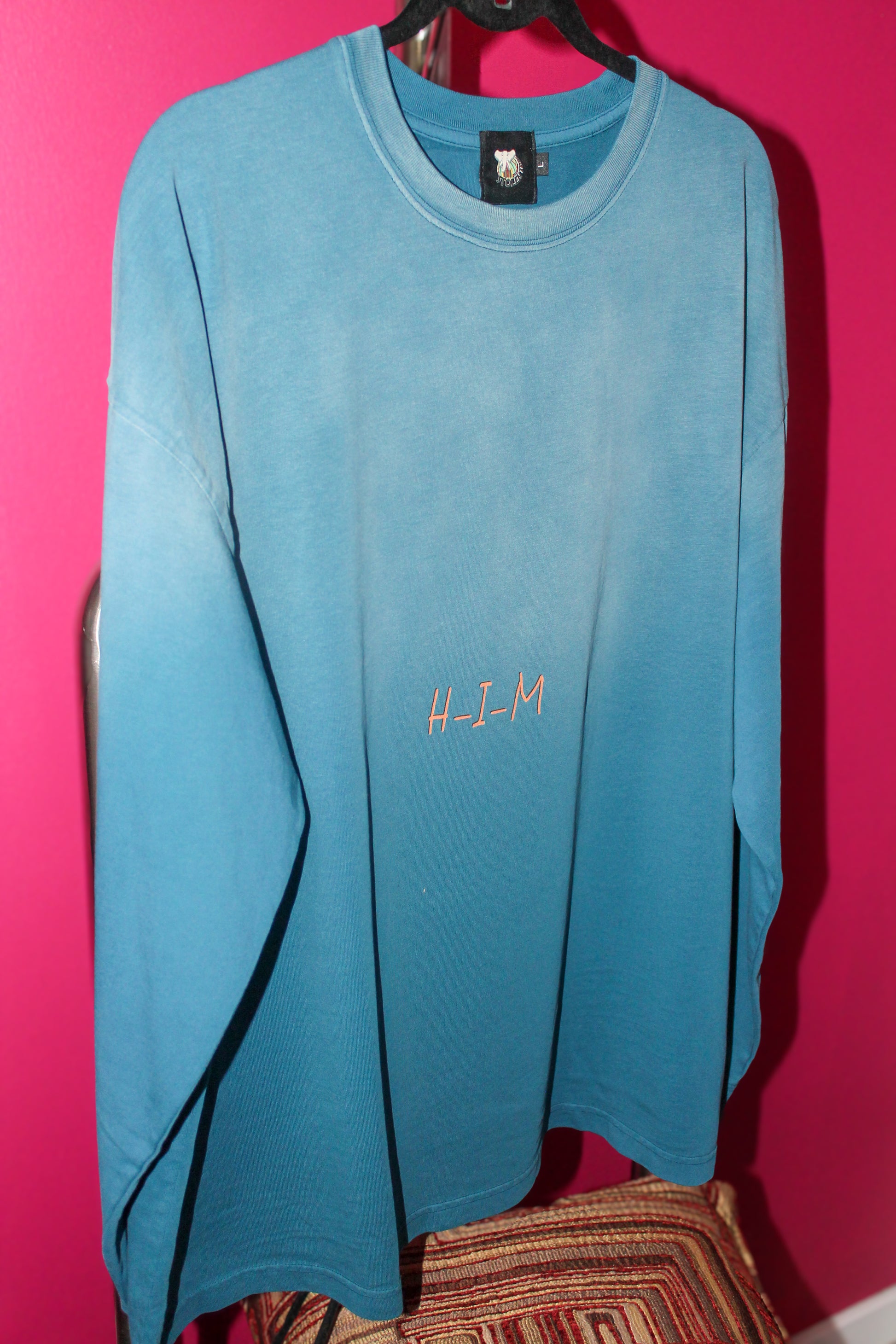 Gradient Vintage Washed Long Sleeve Tee
