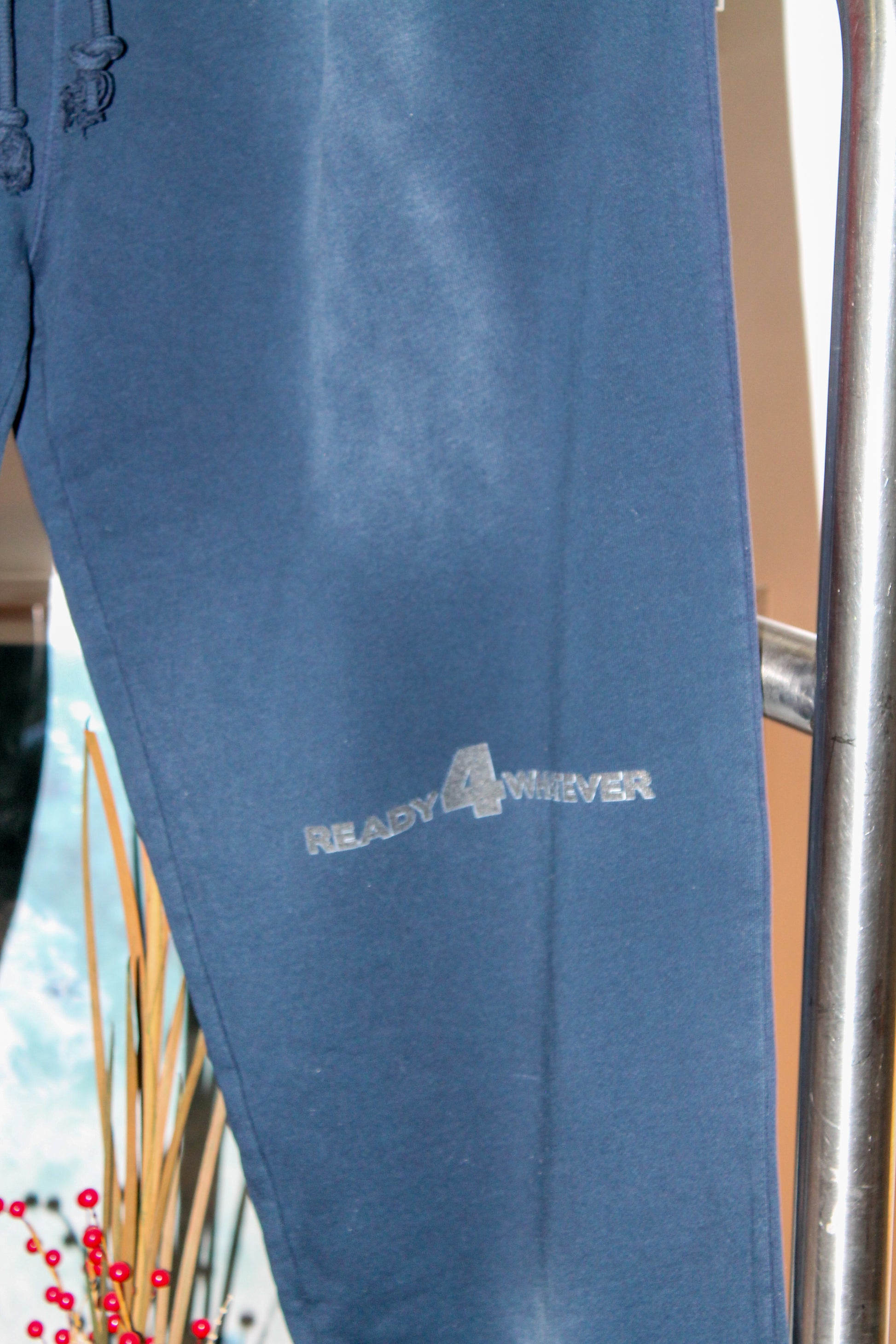 Effortless Athleisure Pure Cotton Handcrafted Monkey Wash Loose fit Sweatpants