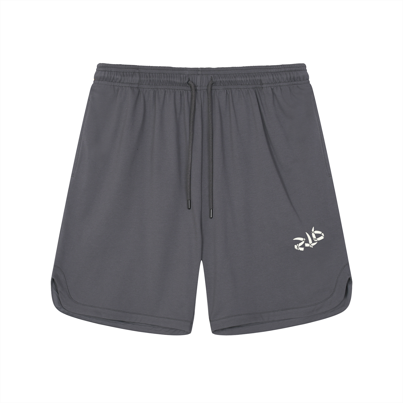 Mesh-Lined Ivory Quick-Dry Performance Shorts