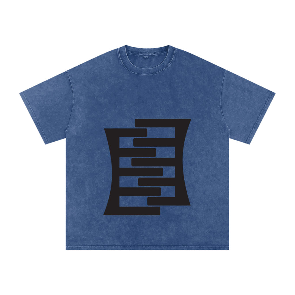 Publishing Rights Acid Wash Oversize Tee