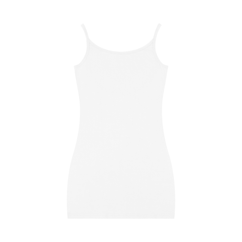 White tank top on a white background