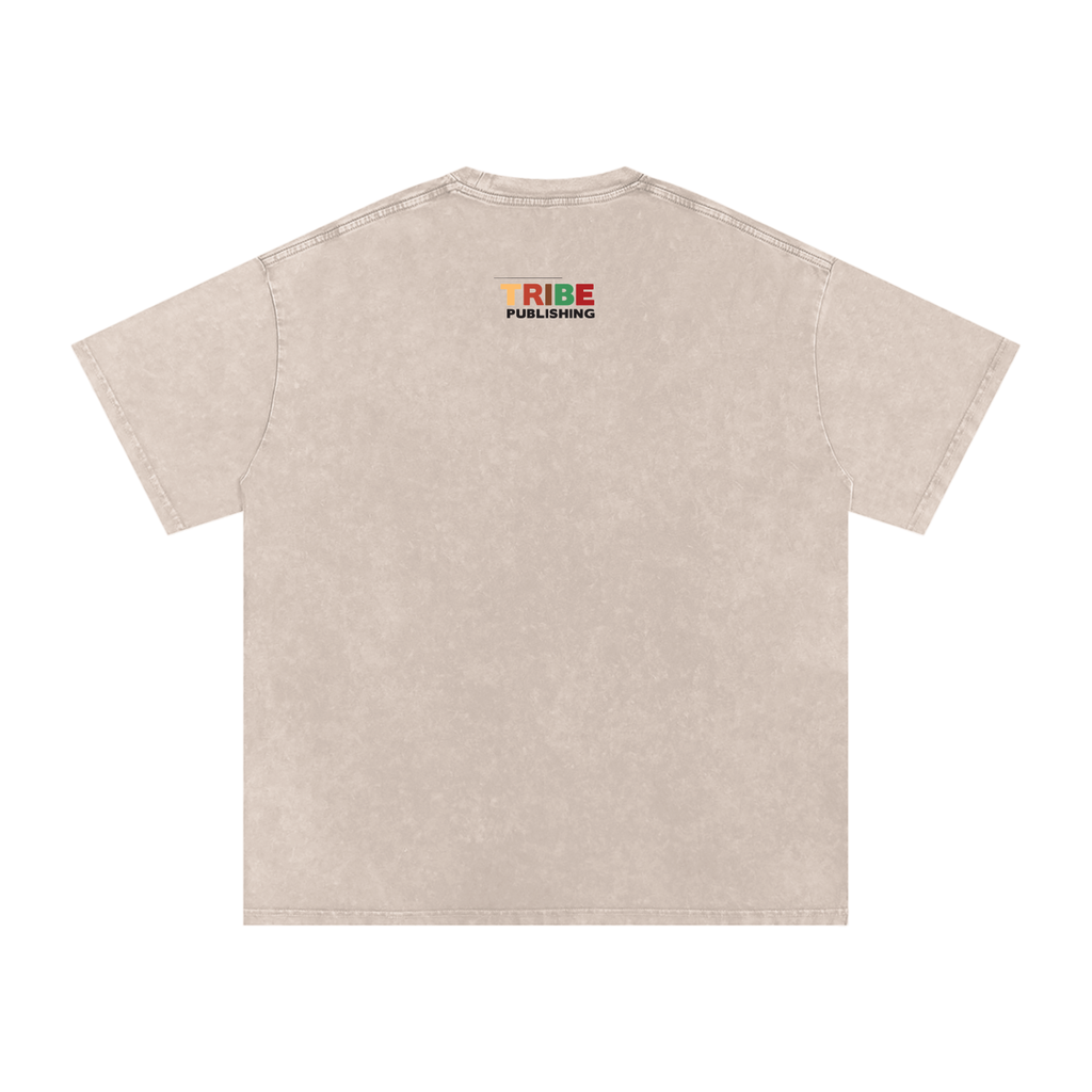 Publishing Rights Acid Wash Oversize Tee