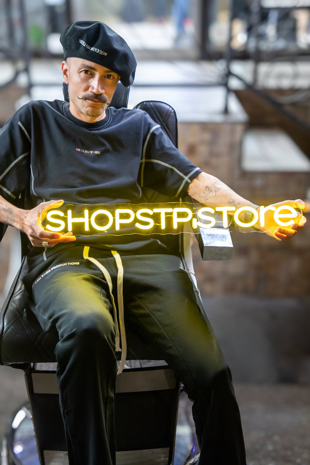 Ivory Flared Sweatpants