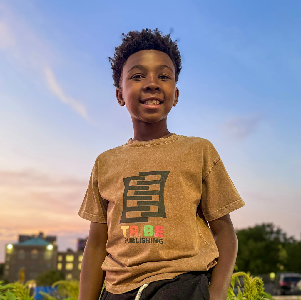 Ananse Stories Snow Washed Kids' T-shirt