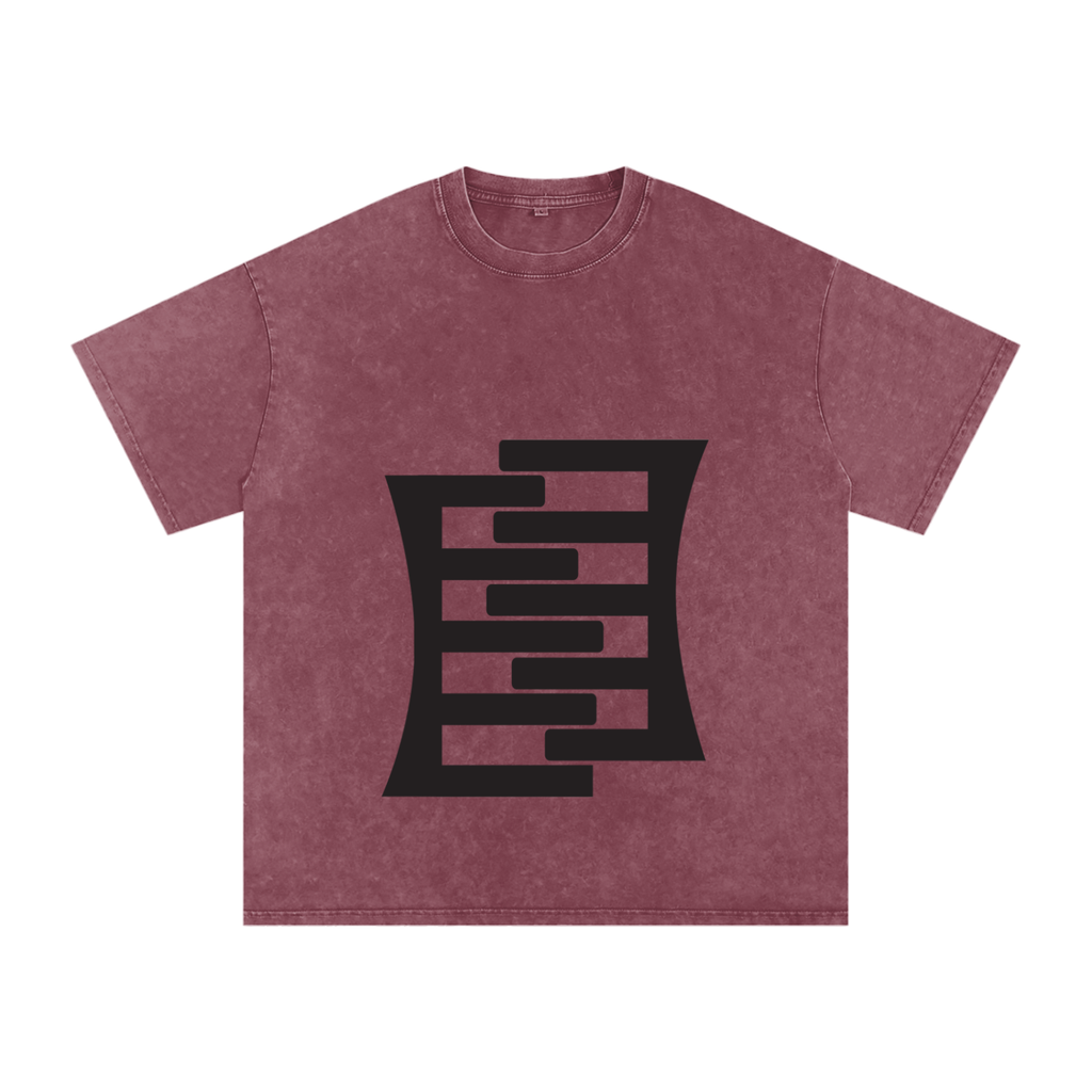 Publishing Rights Acid Wash Oversize Tee