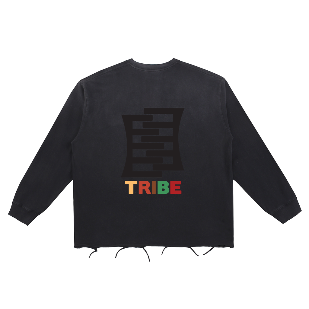Snow Wash Raw Edge One TRIBE Sleeve
