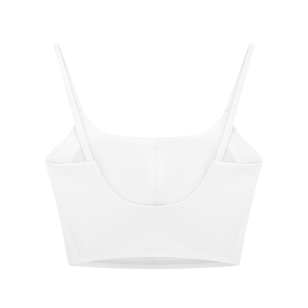 Women's Goals Solid Color Sports Bra