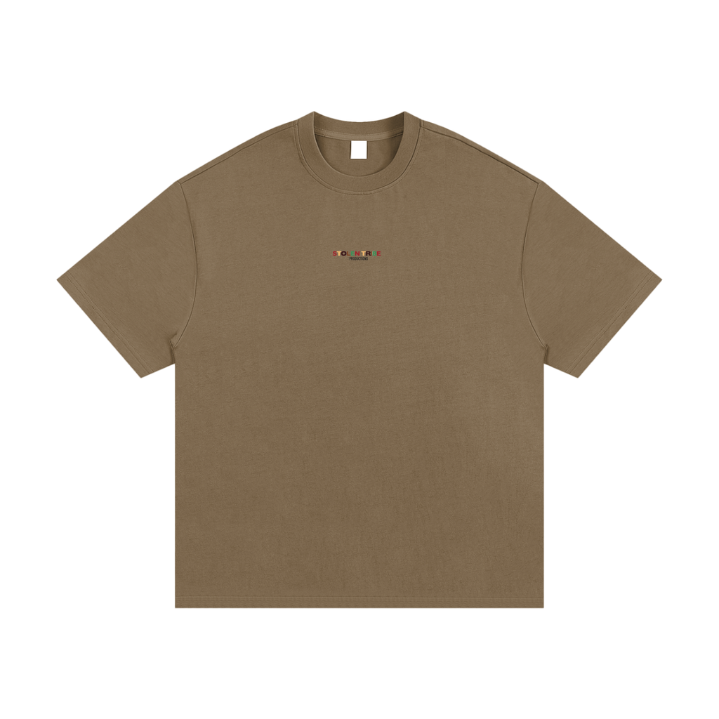 Essential Heavyweight Ivory Cotton T-Shirt