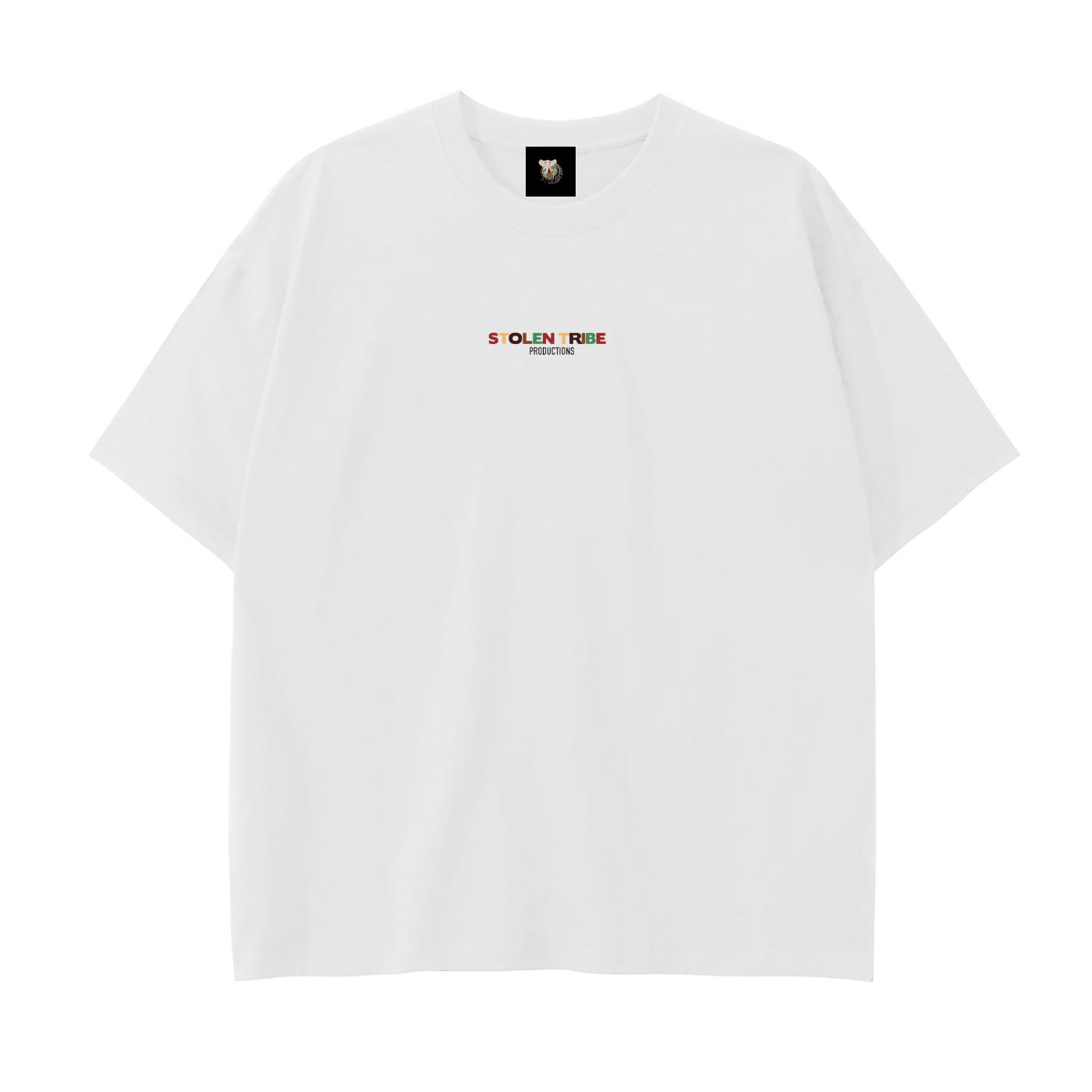 Drop Shoulder Stolen Ivory Trucker T-Shirt