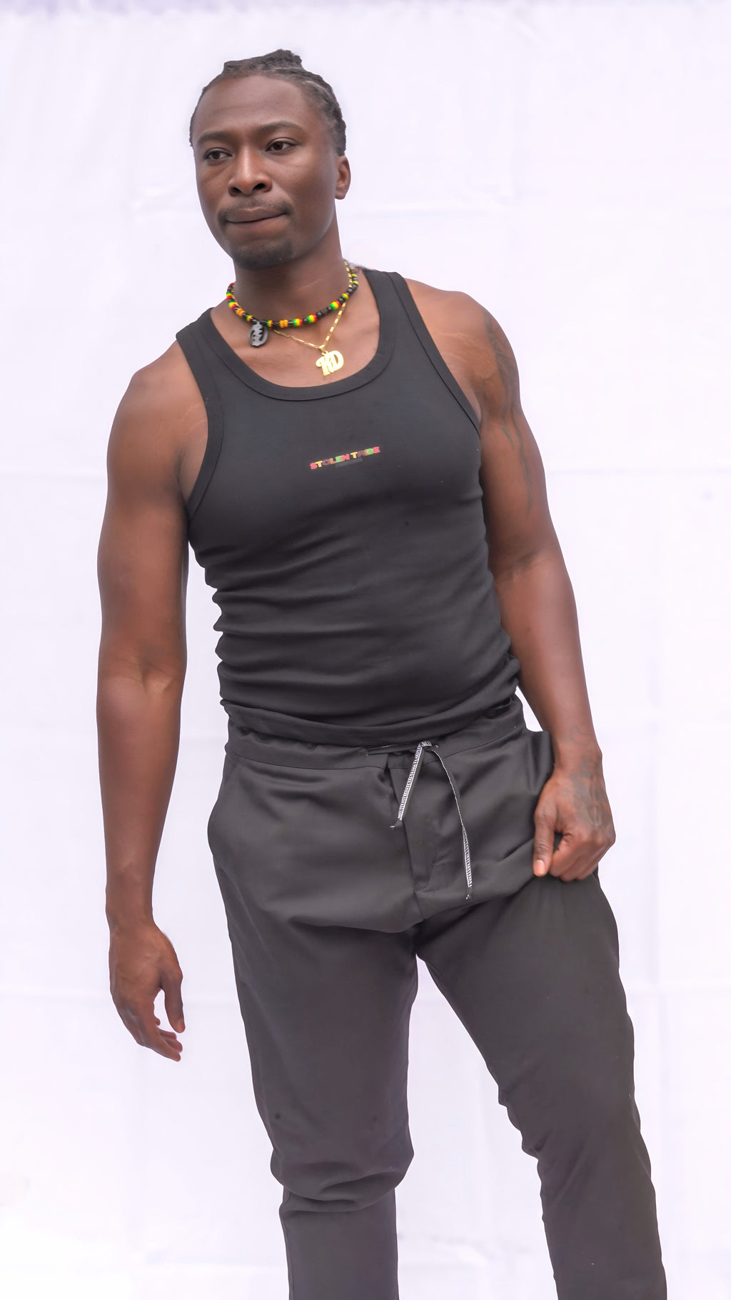 Ivory Stage Fright Tank Top