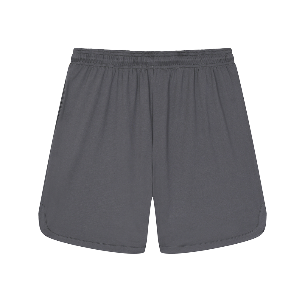 Mesh-Lined Ivory Quick-Dry Performance Shorts