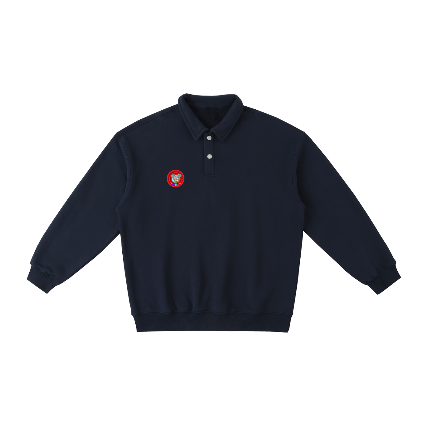 Tribe Jr's Heavyweight Polo-Collar Sweatshirt