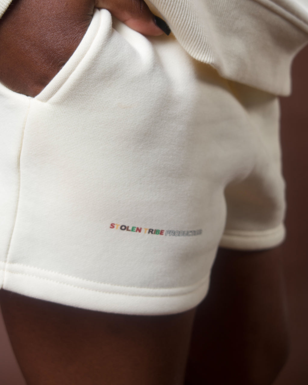 Bonita Bee Fleece Drawstring Sweatshorts