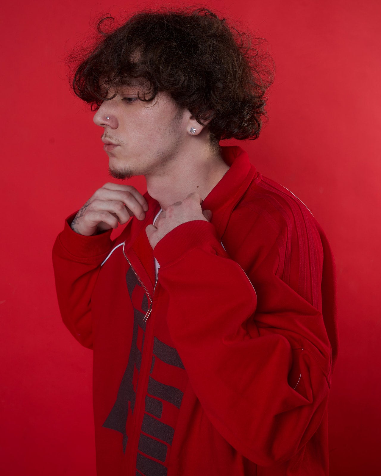 Low End Breeze Reflection Raglan Sleeve  Jacket