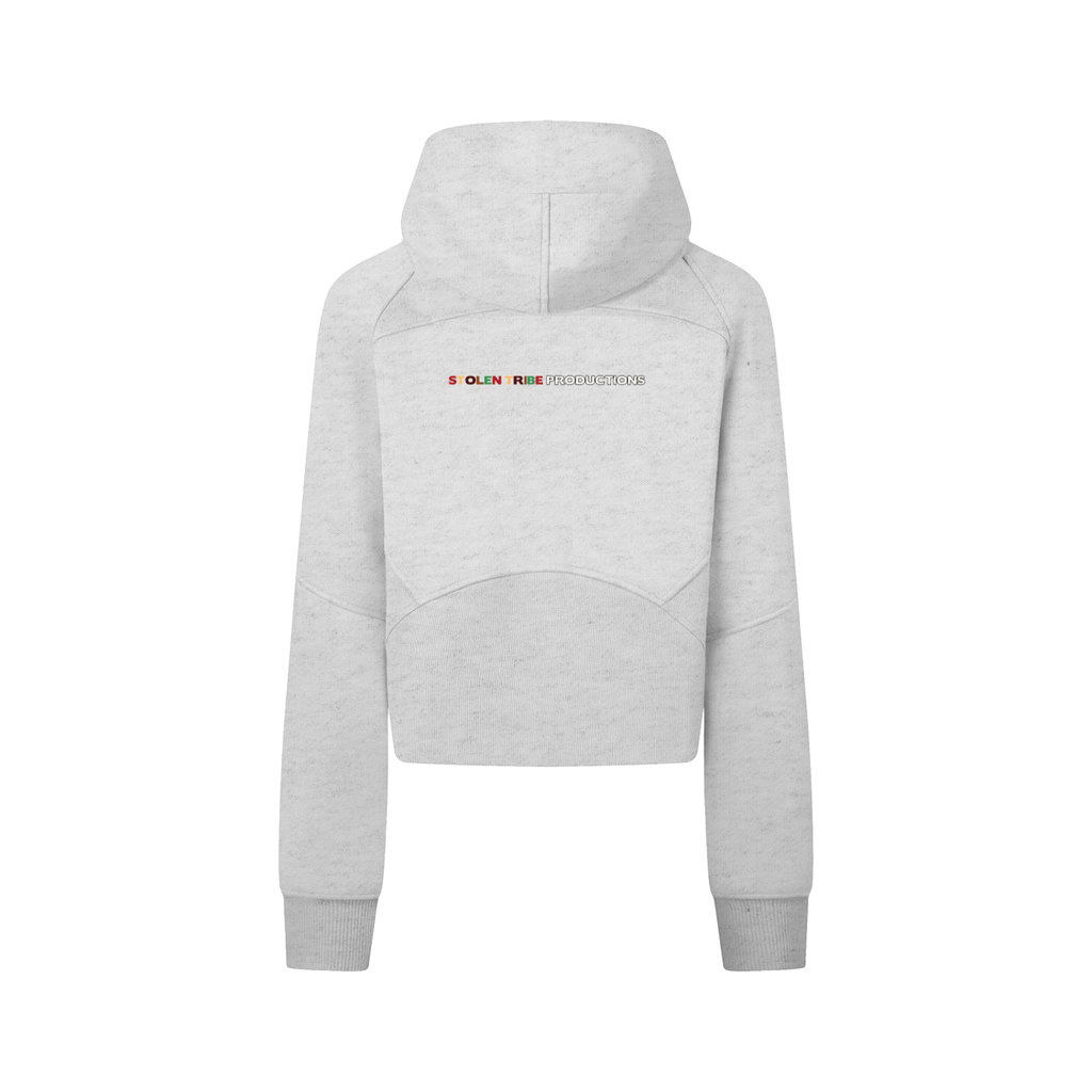 Cropped STP Crew Zip-Through Hoodie