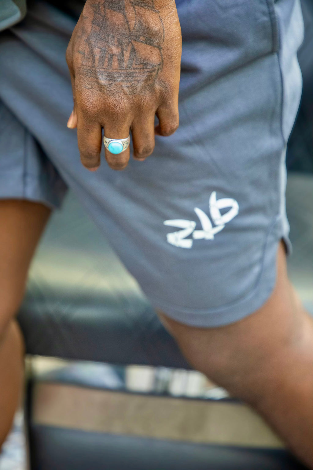 Mesh-Lined Ivory Quick-Dry Performance Shorts