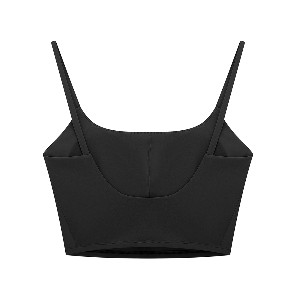 Women's Goals Solid Color Sports Bra