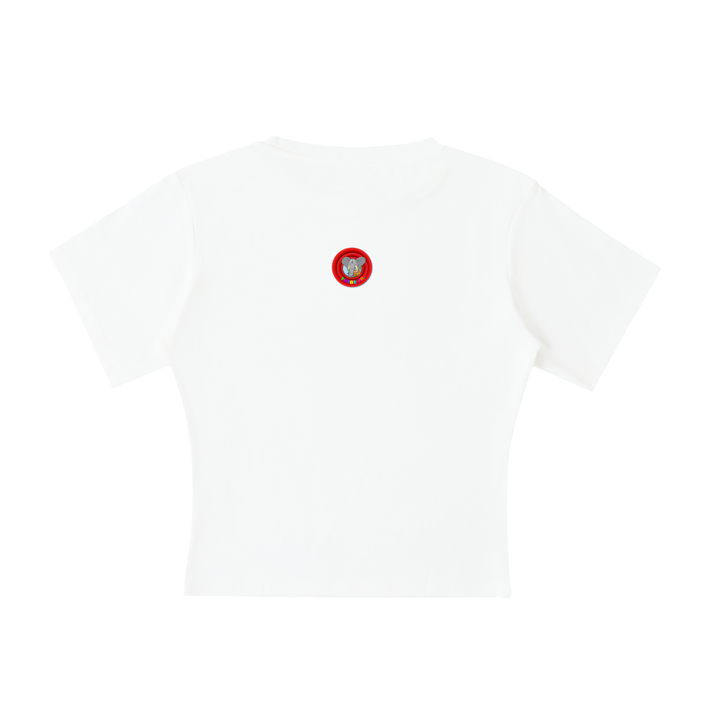 Cocoon Shape Ananse Stolen Ivory Short Sleeve Top