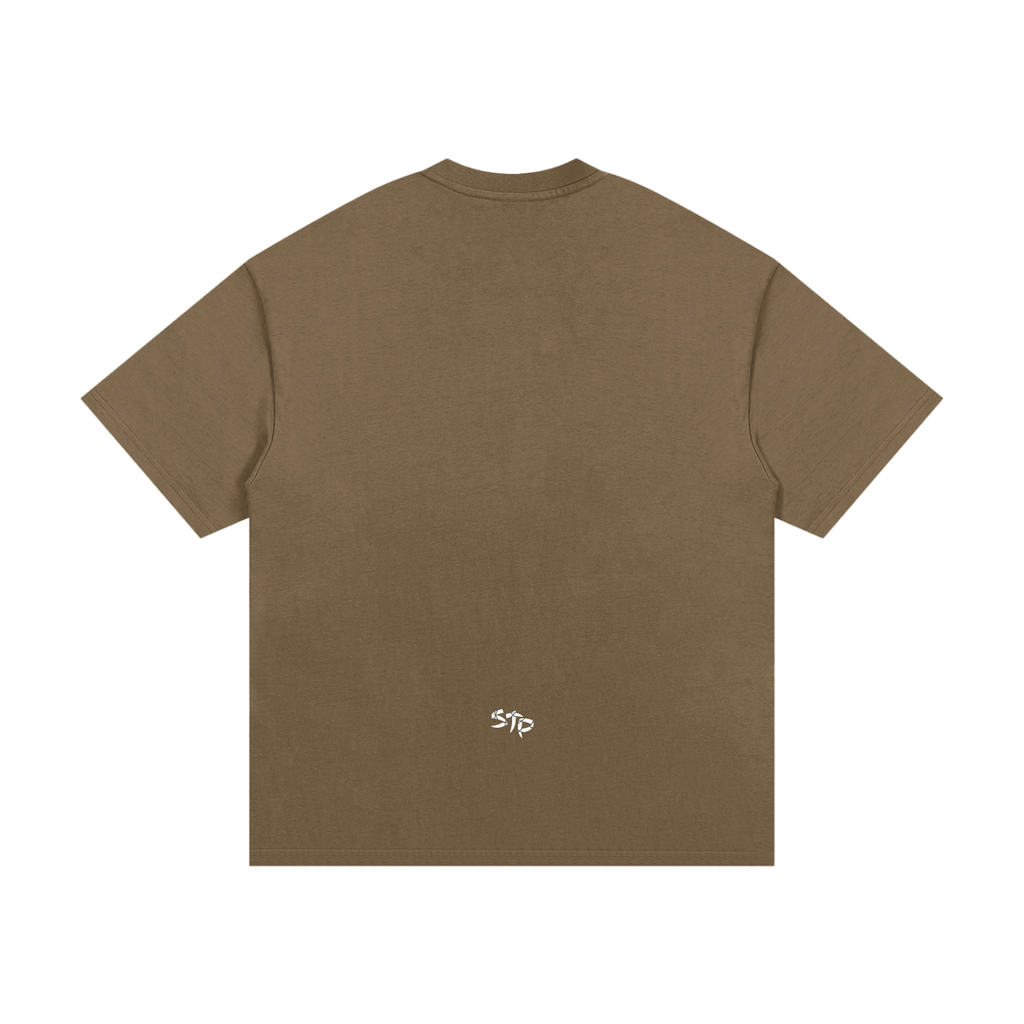 Essential Heavyweight Ivory Cotton T-Shirt
