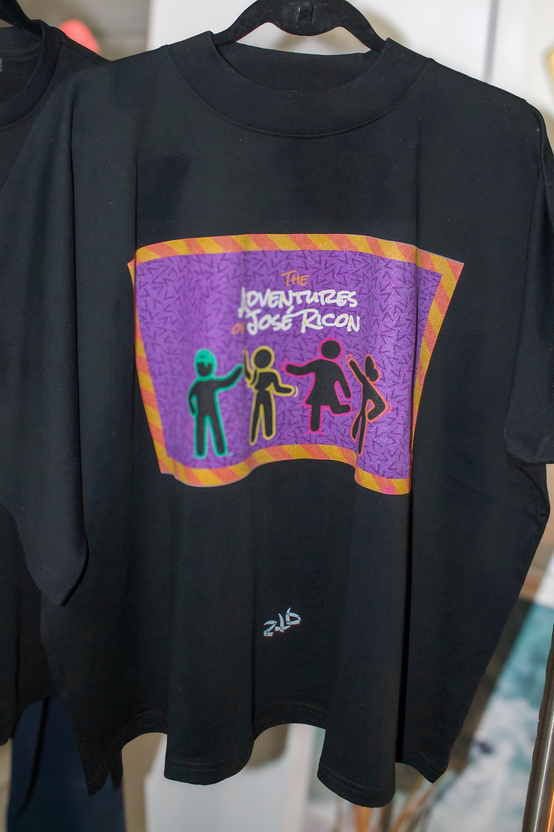 Oversize José Ricon One-piece Pattern Cut Boxy Tee