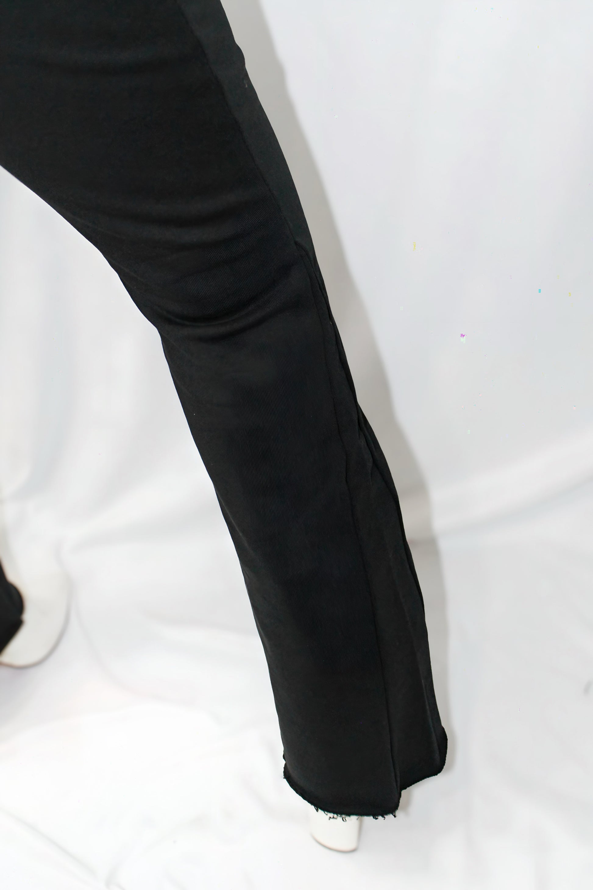 Ivory Flared Sweatpants