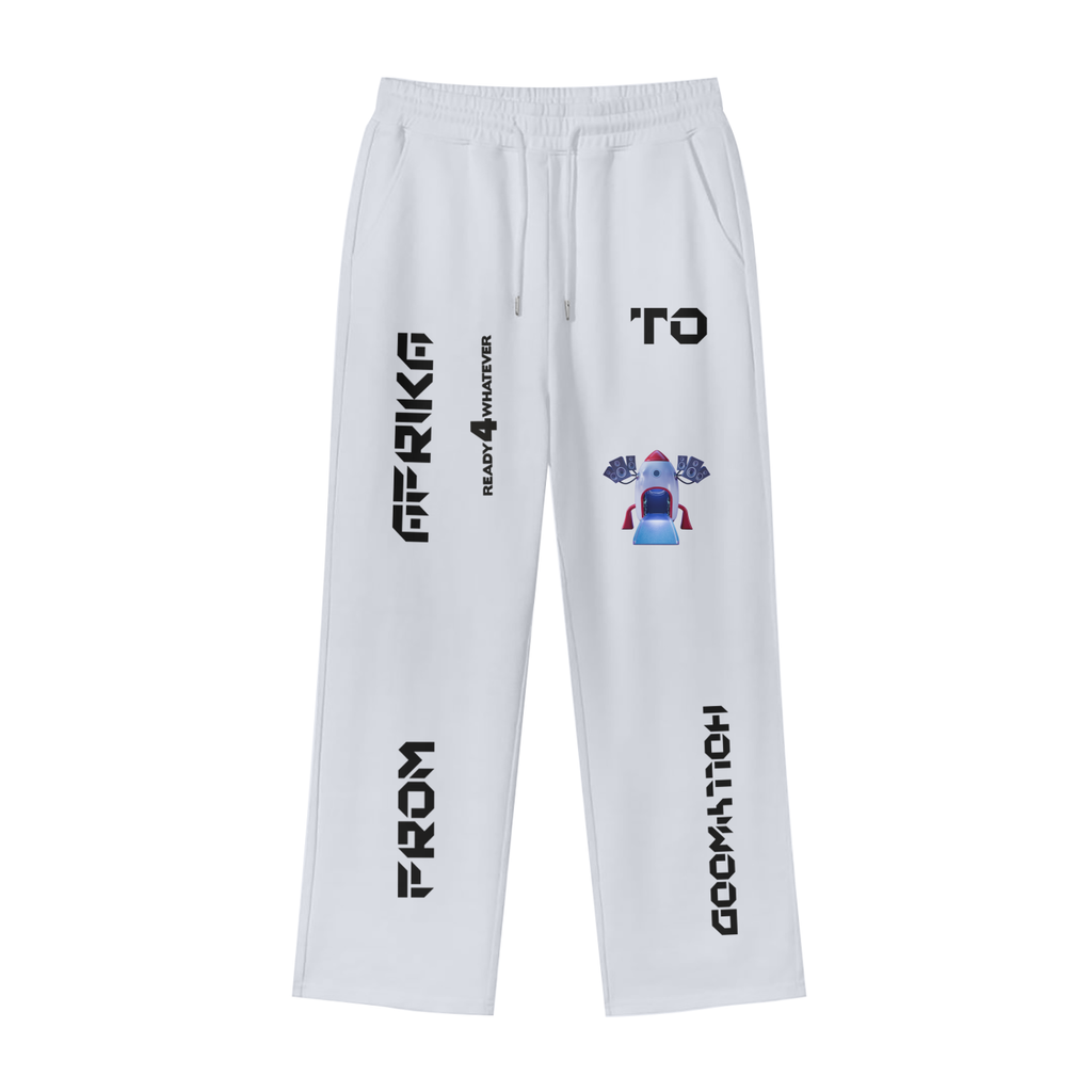Straight- Flight Wide Leg Island Jogger Fleece