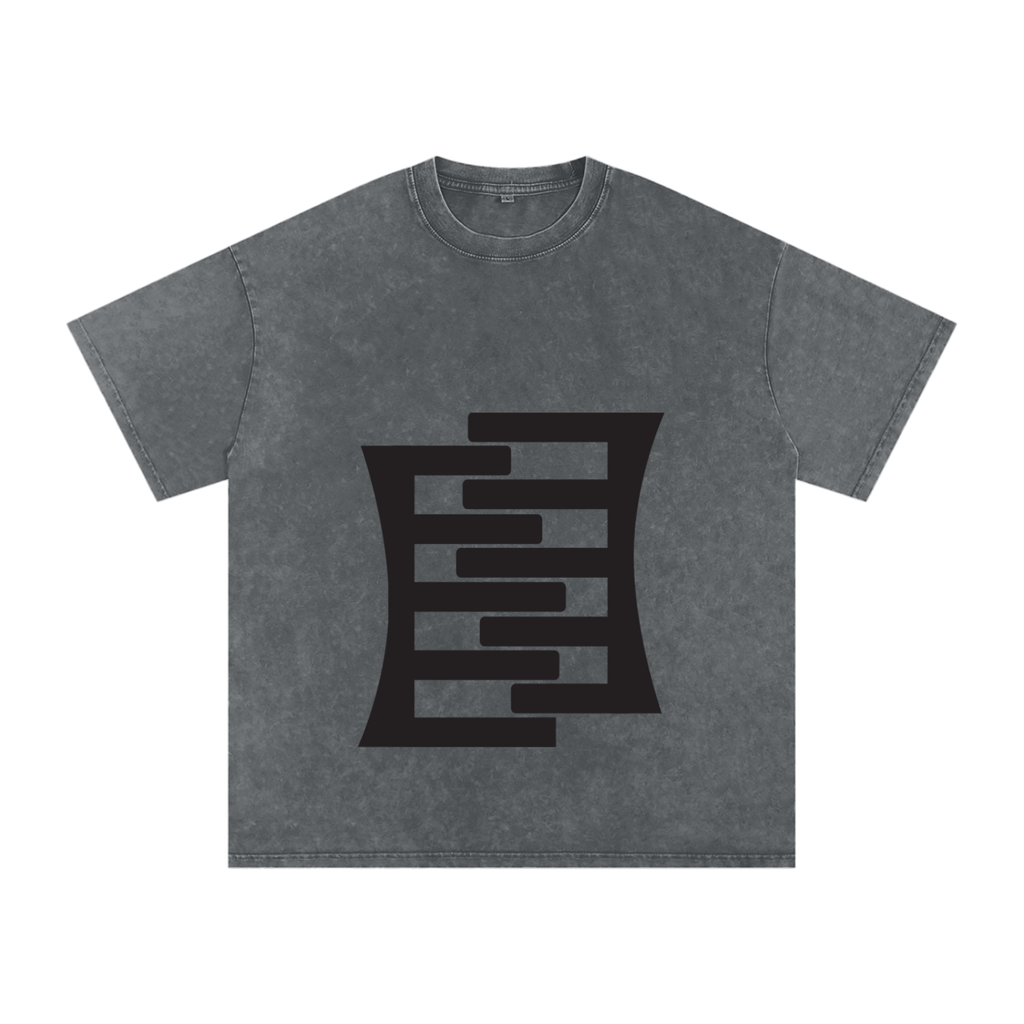 Publishing Rights Acid Wash Oversize Tee