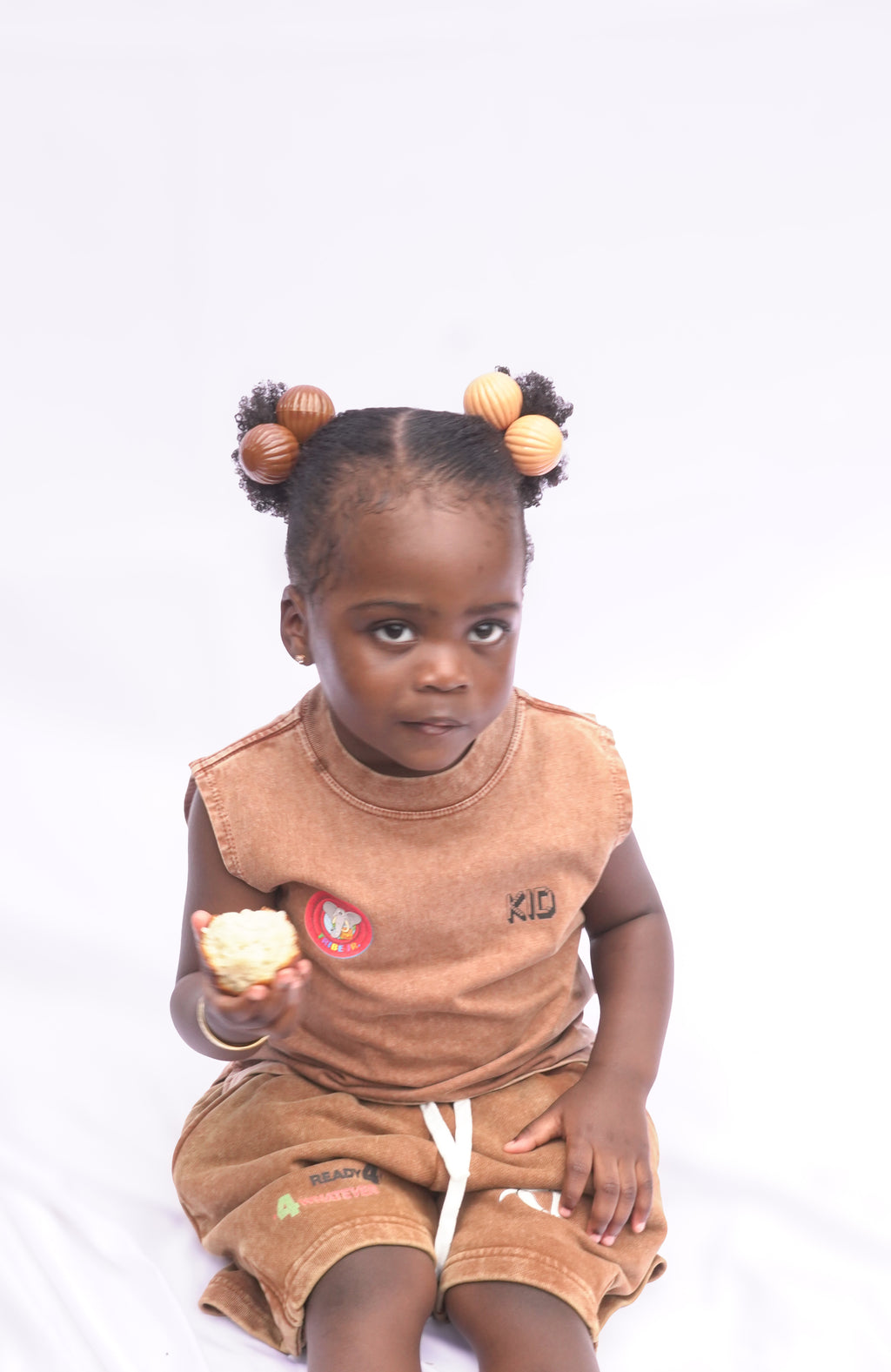 Tribe Jr Dominican kids Snow Washed Tank Top