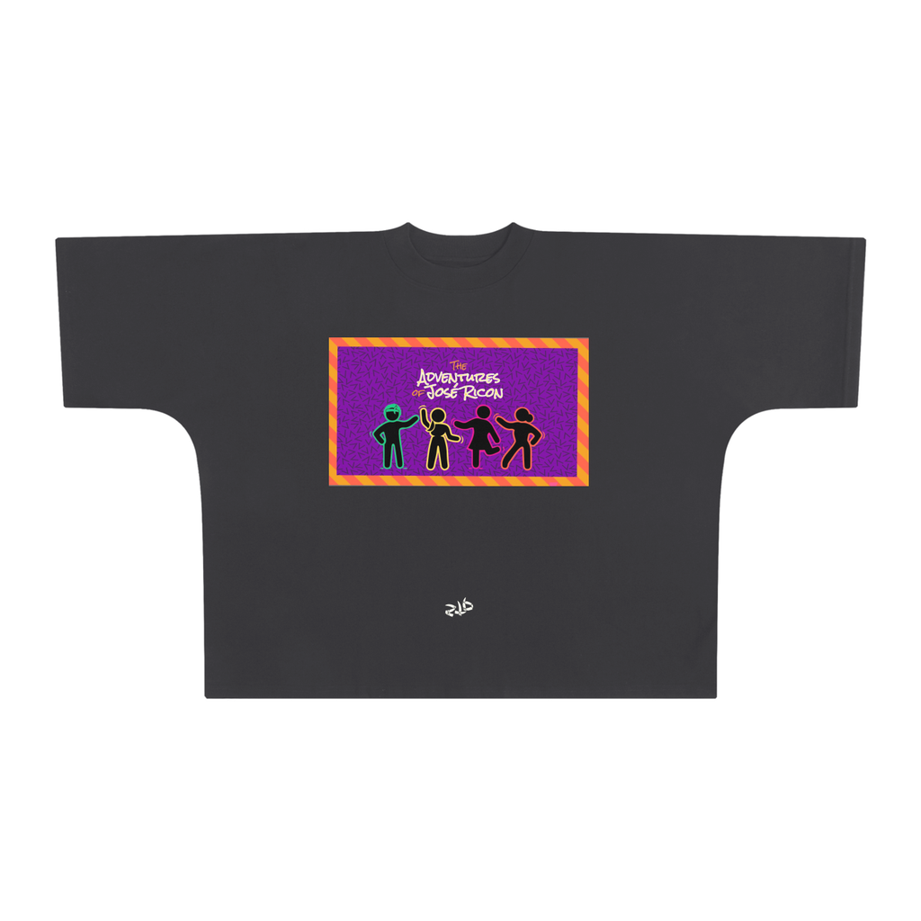 Oversize José Ricon One-piece Pattern Cut Boxy Tee